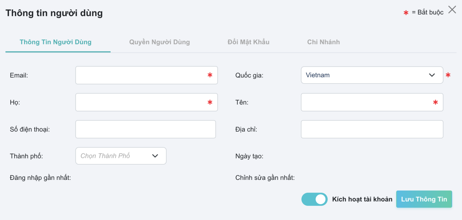 Hướng dẫn thêm người dùng mới Phần mềm quản lý bán hàng S3